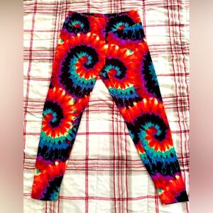 Tie-dye leggings xlarge, good wore conditio! Lightwear!